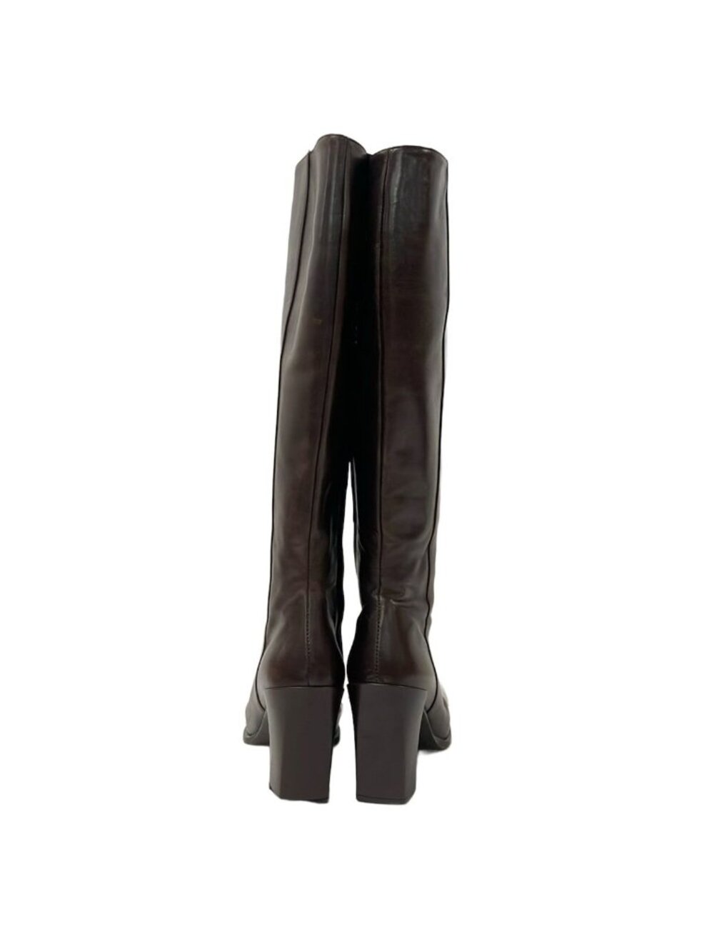 Gucci Long Boots 36c Ready Su Da Cu Brown Leather - Picture 3 of 8